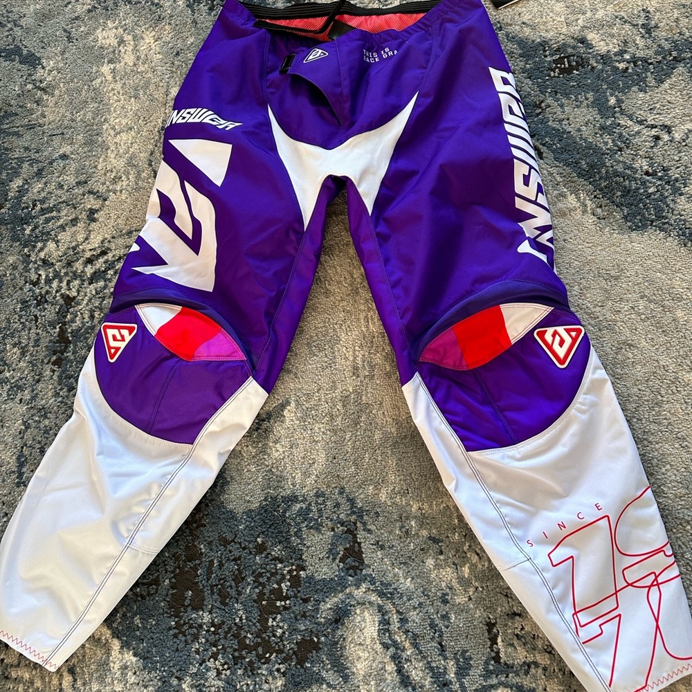 Motorcycle dirt bike pants